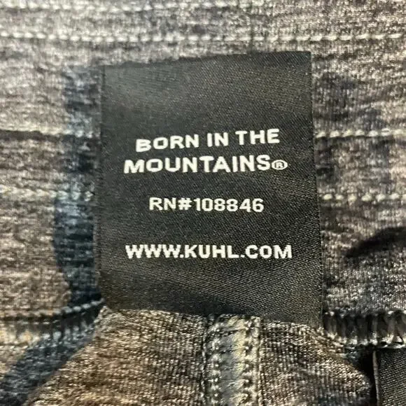 Kuhl Sweatpants Womens 10 Gray Nova Cargo Drawstring Lounge Hiking Outdoor Run - Picture 8 of 14